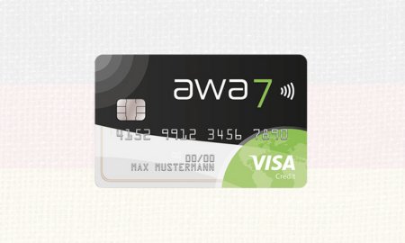 awa7 Visa Kreditkarte